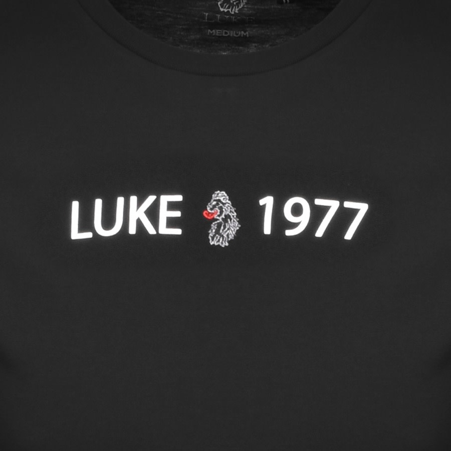 Alternative Image for ProductLuke 1977 Brizzle Shizzle Logo T Shirt Black3